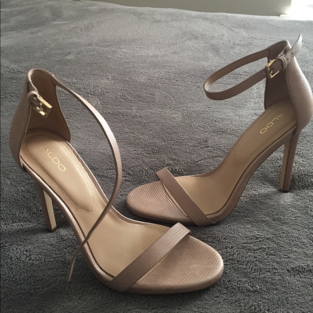 ALDO Nude Caraa Heels